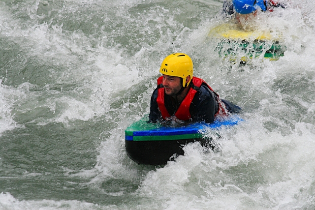  Hidrospeed en el Isere con Monle Medio Hidrospeed 